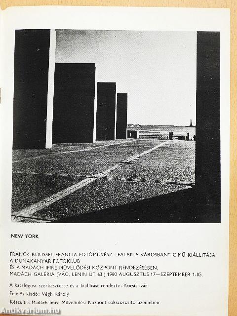 Franck Roussel: Falak a városban