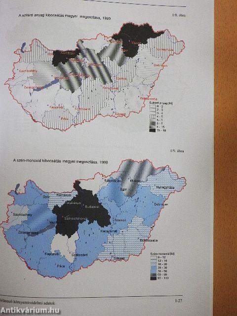 Adatok hazánk környezeti állapotáról