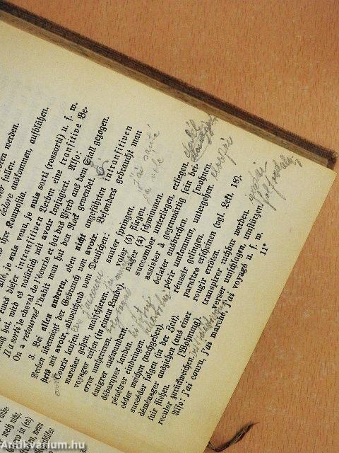 Schulgrammatik der Französichen Sprache