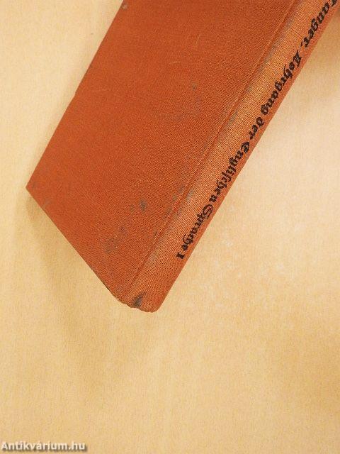 Lehrgang der Englischen Sprache I. (gótbetűs)