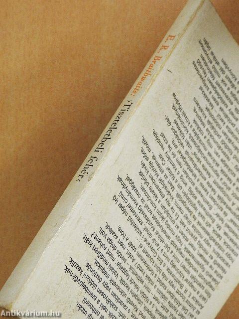 »Tiszteletbeli fehér«