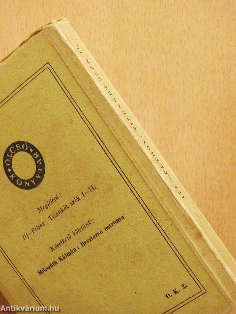 Tizenkét szék I-II.