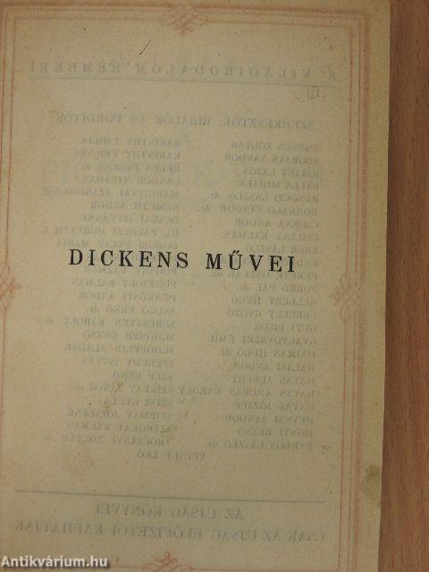 A Pickwick-Klub I-IV.