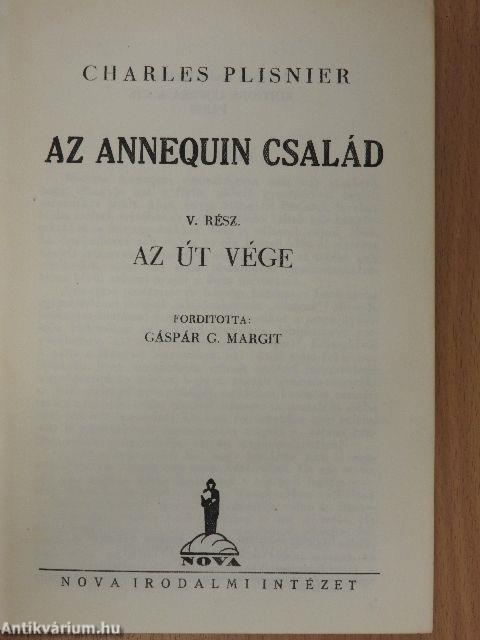 Az Annequin család V.