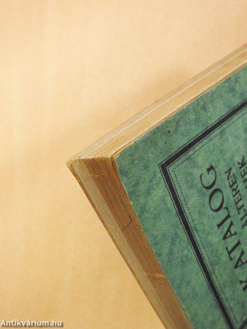 Katalog der älteren Pinakothek zu München