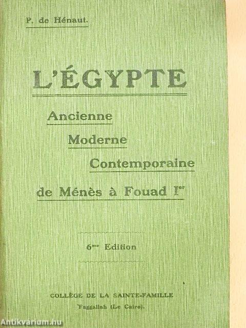 Manuel d'histoire de l'Égypte