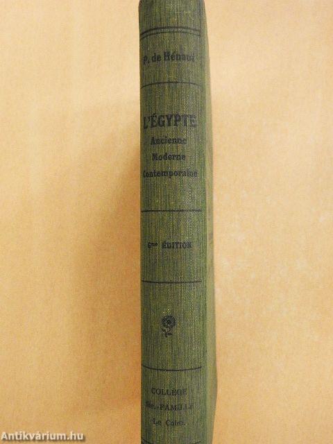 Manuel d'histoire de l'Égypte