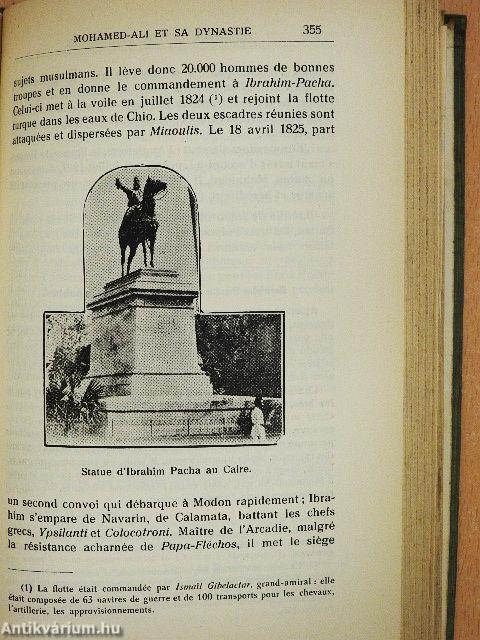 Manuel d'histoire de l'Égypte