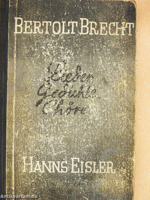 Lieder, Gedichte, Chöre