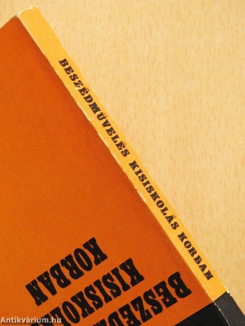 Beszédművelés kisiskolás korban