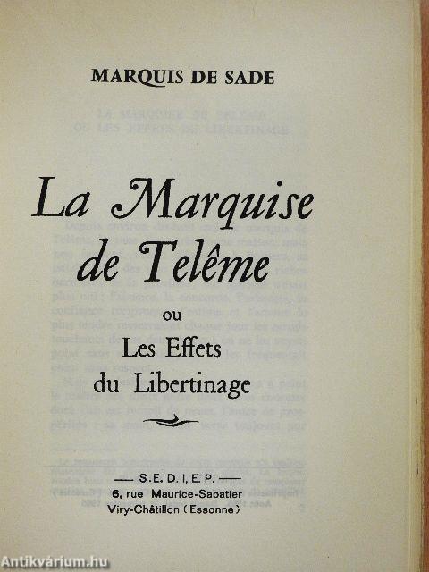 La Marquise de Teleme ou Les Effets du Libertinage