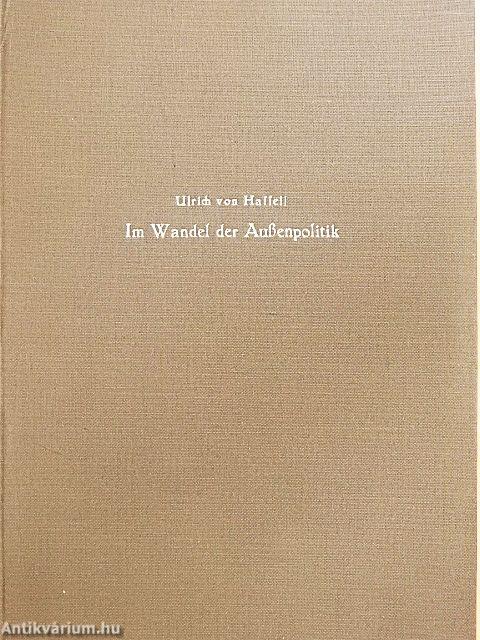 Im Wandel der Aussenpolitik