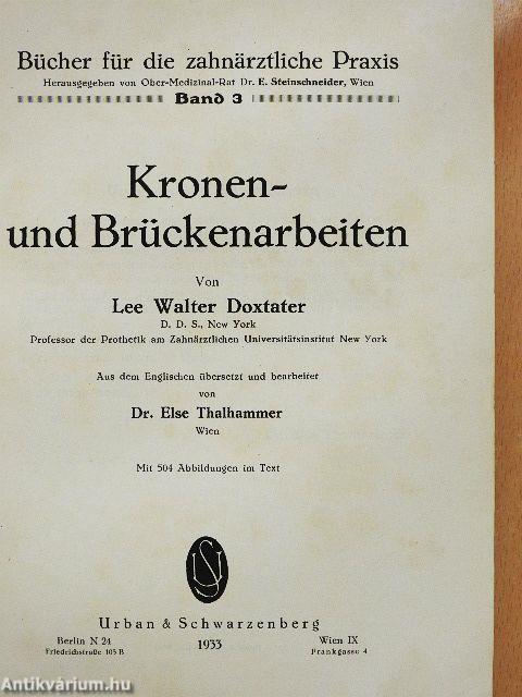 Kronen- und Brückenarbeiten