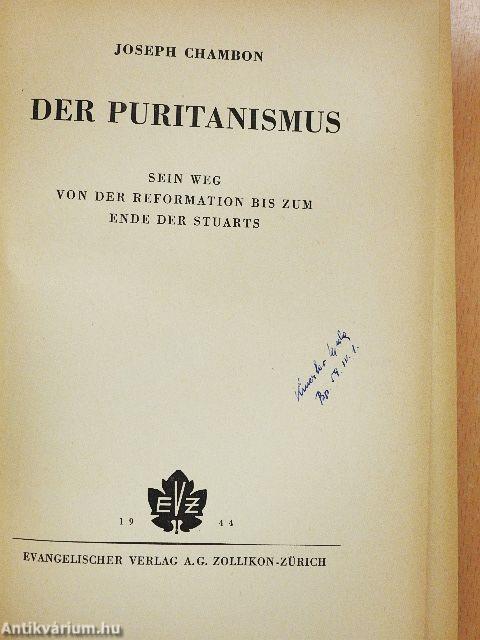 Der Puritanismus