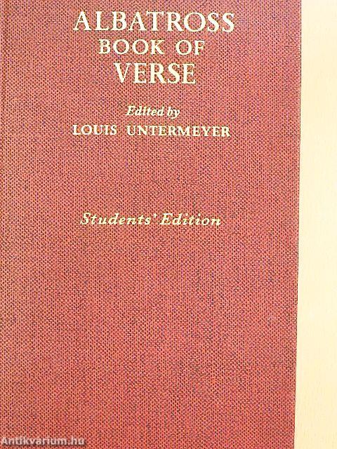 Albatross Book of Verse