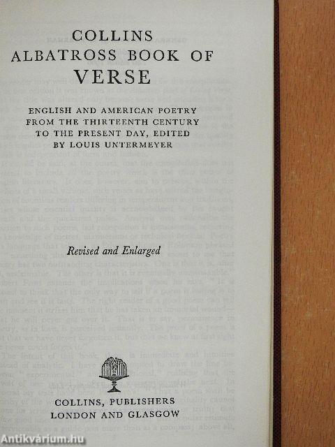 Albatross Book of Verse