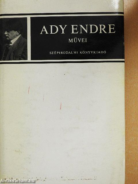 Ady Endre publicisztikai írásai 1.