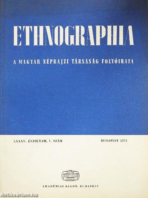 Ethnographia 1974/1.