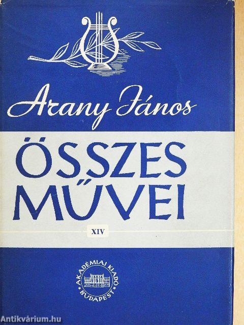 Arany János összes művei XIV.