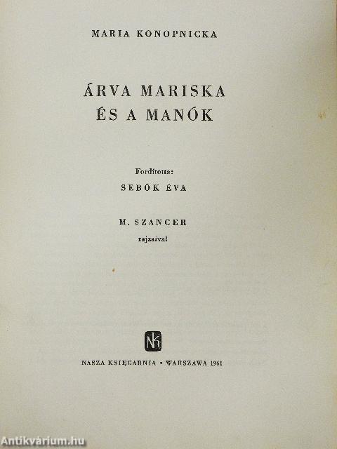 Árva Mariska és a manók