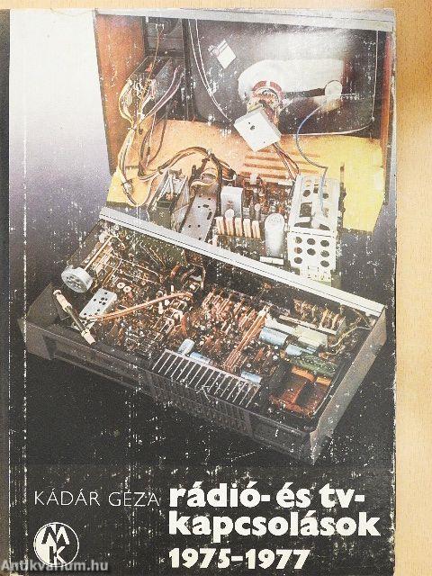 Rádió- és tv-kapcsolások 1975-1977