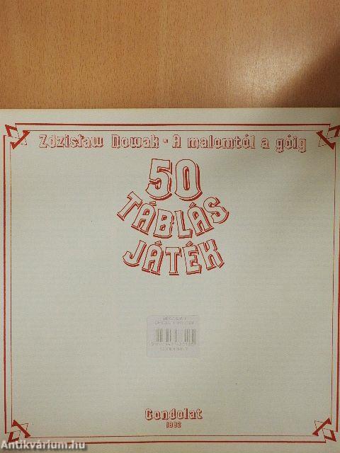 50 táblás játék