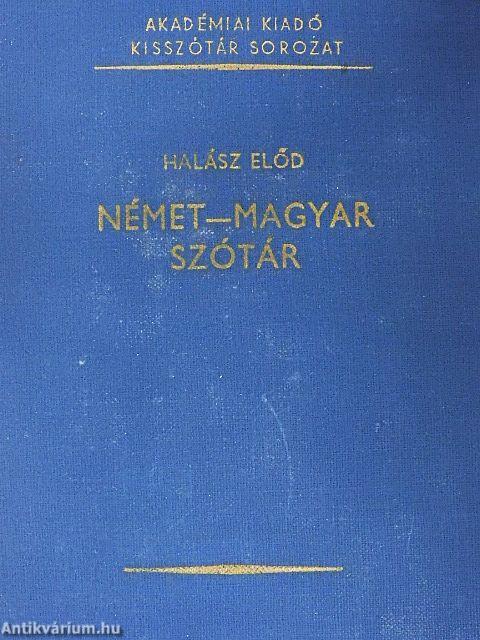 Német-magyar szótár