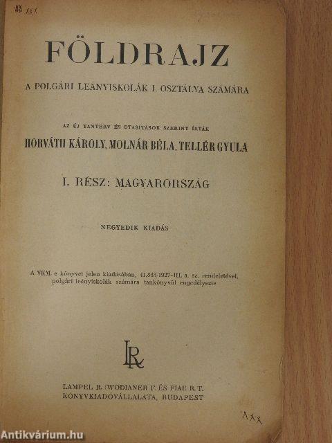 Földrajz I.