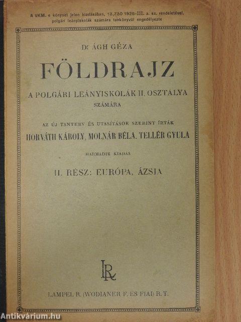 Földrajz II.