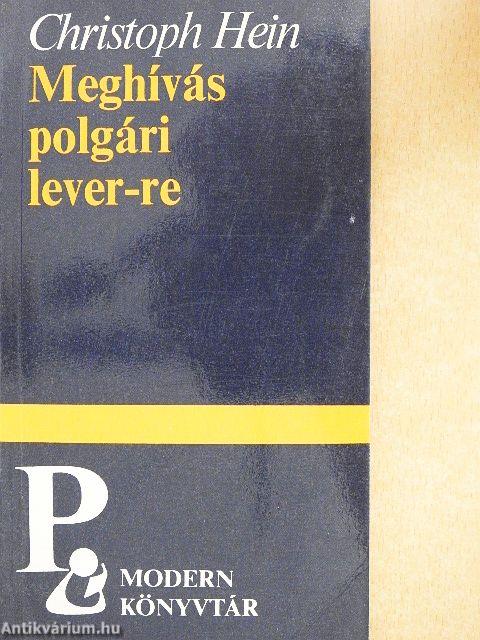 Meghívás polgári lever-re