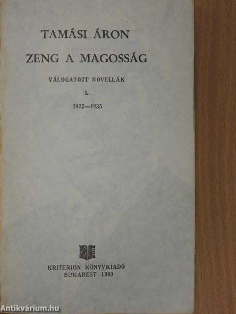 Zeng a magosság I.