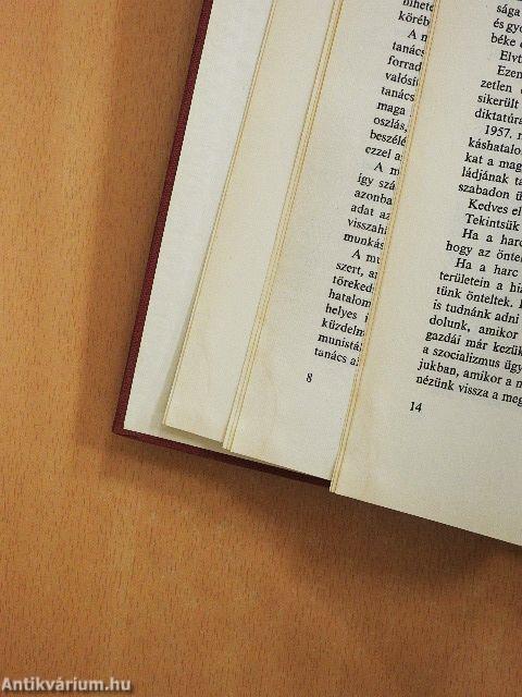 Válogatott beszédek és cikkek 1957-1974