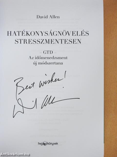 Hatékonyságnövelés stresszmentesen (dedikált példány)