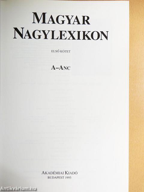 Magyar Nagylexikon 1-19./Kronológia 1-2./Művek Lexikona 1-3.
