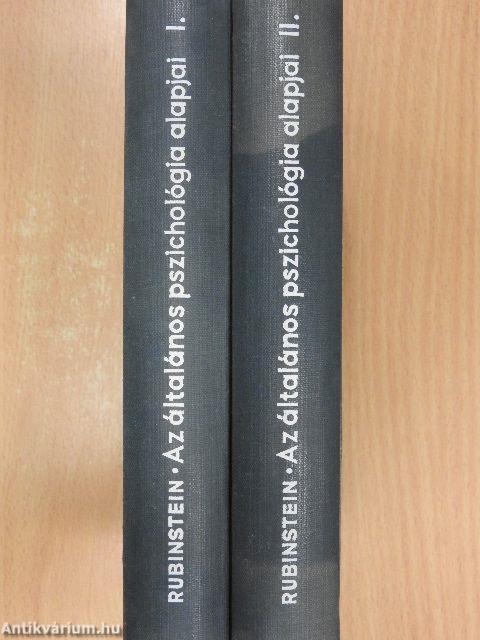 Az általános pszichológia alapjai I-II.