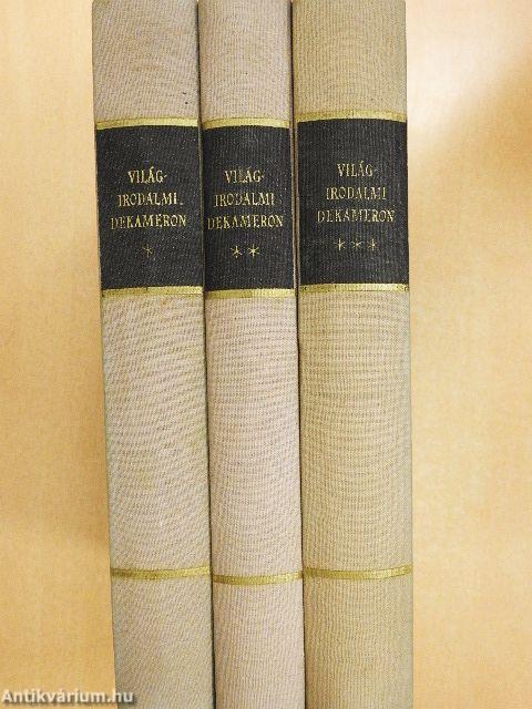 Világirodalmi Dekameron I-III.