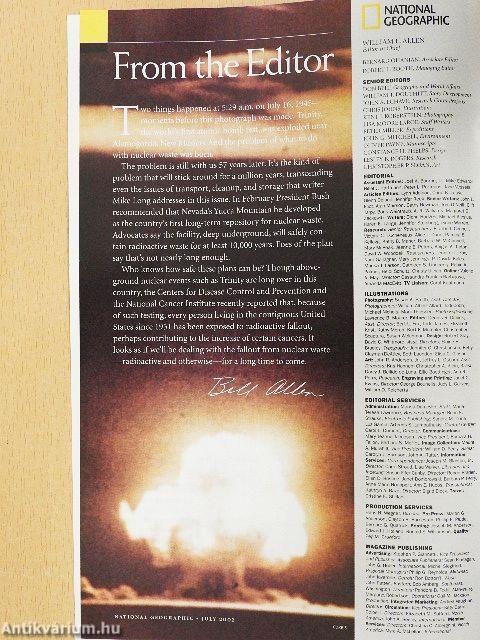 National Geographic July 2002