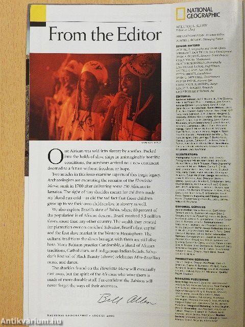 National Geographic August 2002
