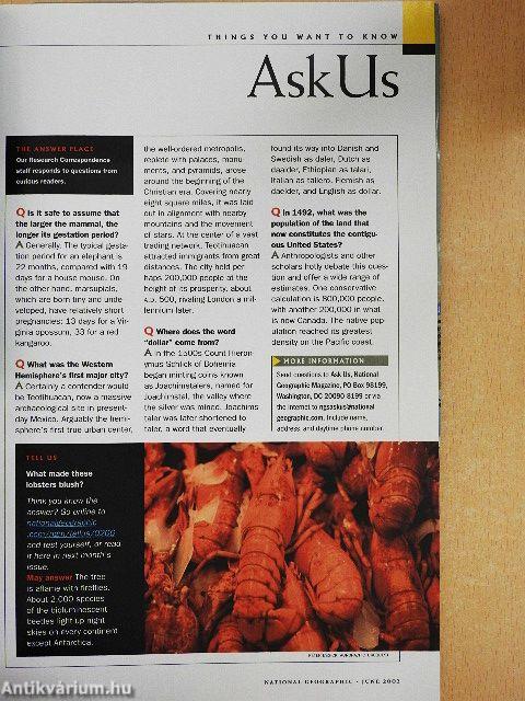 National Geographic June 2002
