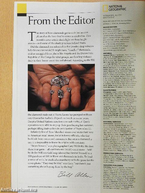 National Geographic March 2002