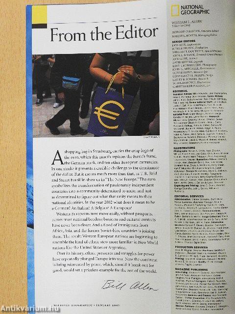 National Geographic January 2002