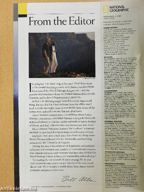 National Geographic October 2002