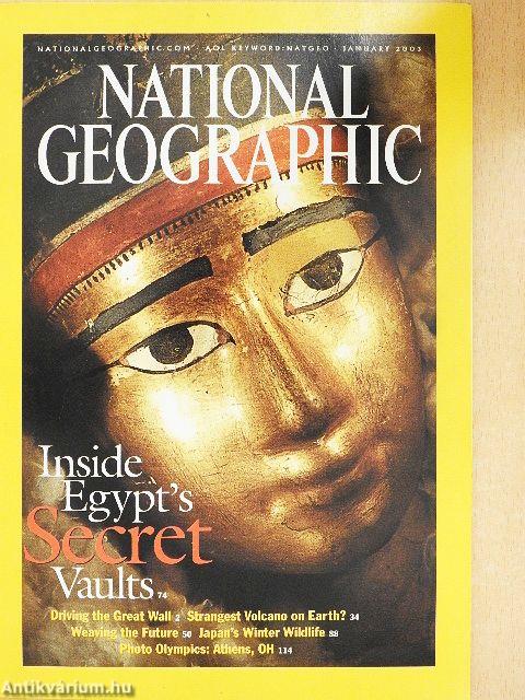National Geographic January 2003