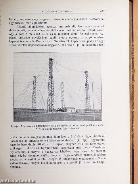 Természettudományi Közlöny 1910. január-december/Pótfüzetek a Természettudományi Közlönyhöz 1910-1911. (nem teljes évfolyam)