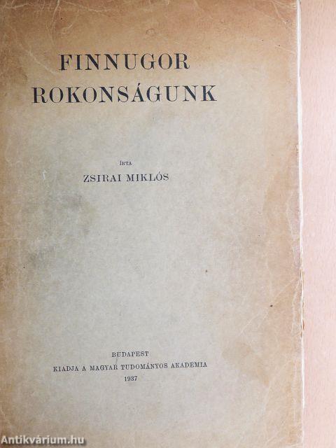 Finnugor rokonságunk