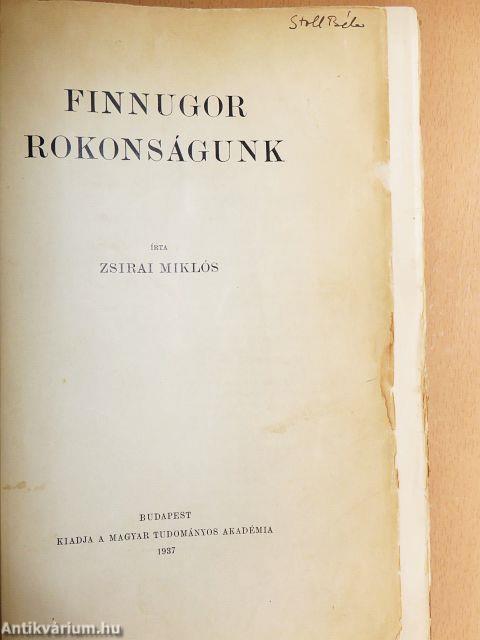 Finnugor rokonságunk