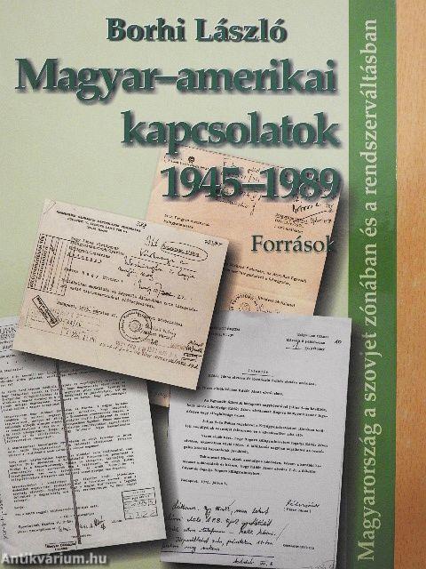 Magyar-amerikai kapcsolatok 1945-1989