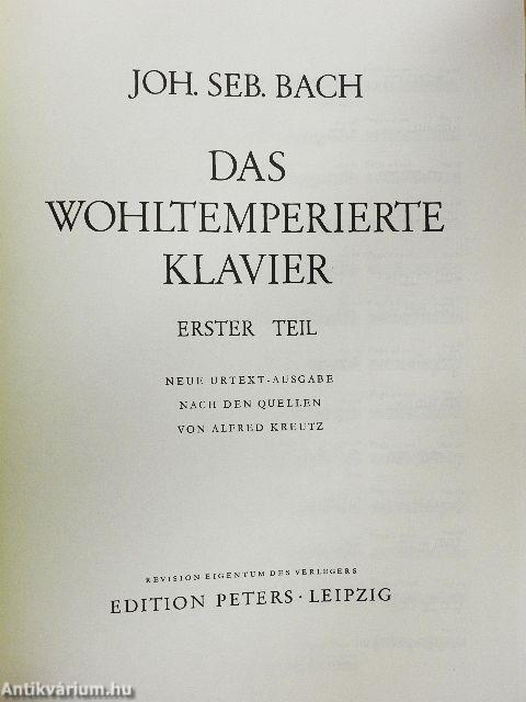 Das Wohltemperierte Klavier I-II.