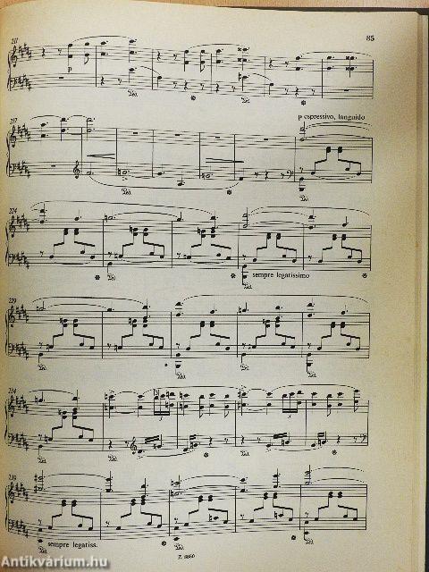 Klavier-Versionen Eigener Werke III.