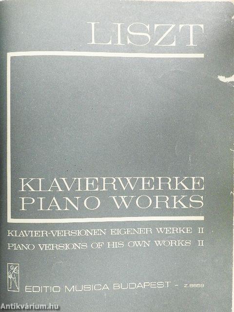 Klavier-Versionen Eigener Werke II.